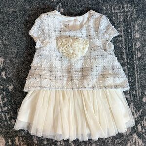 Pippa & Julie Infant dress. Size 6/9M